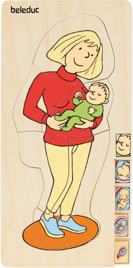 Lagen-Puzzle „Mutter“