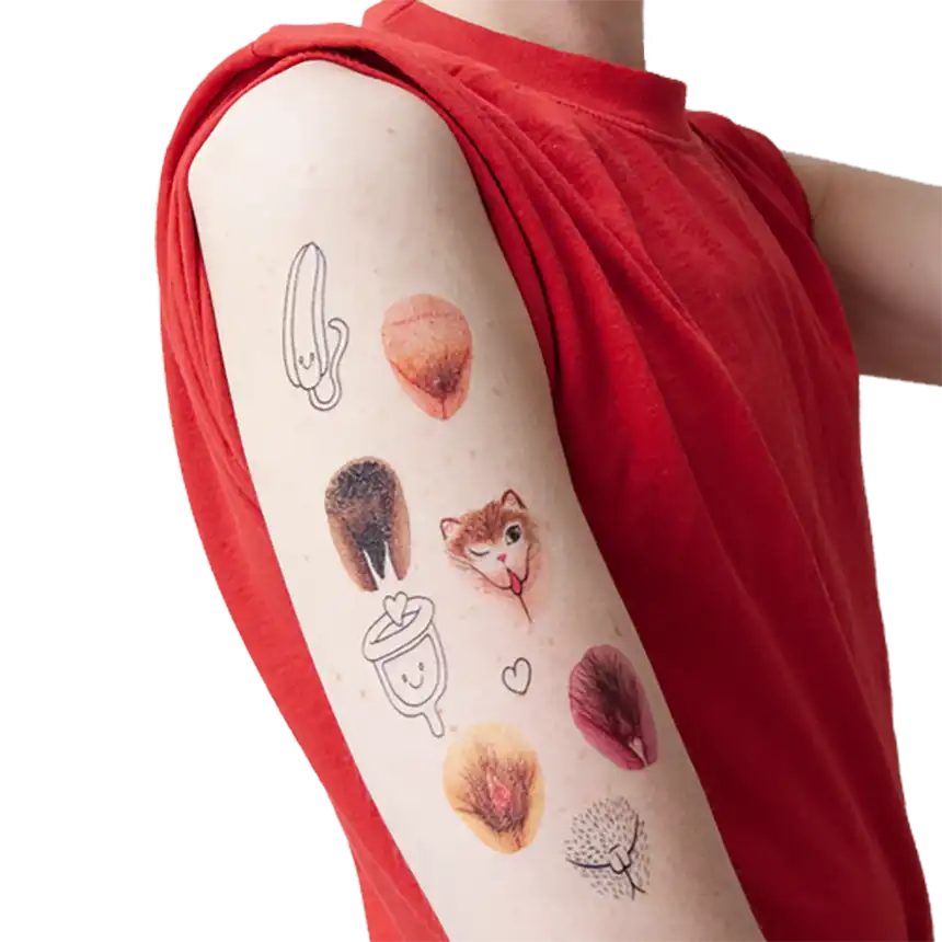 Vulva Klebetattoos Vulva Klebetattoos