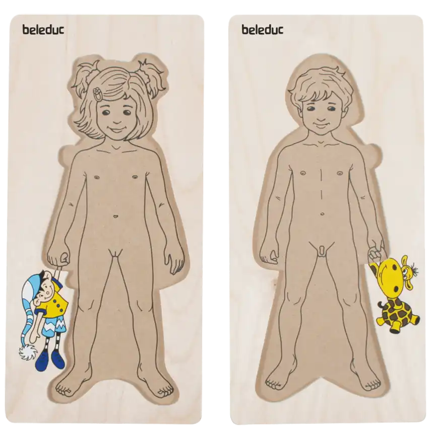 Lagen-Puzzle-Set „Anika & Denis“